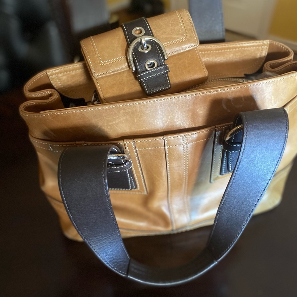 Gently used Authentic Coach bag